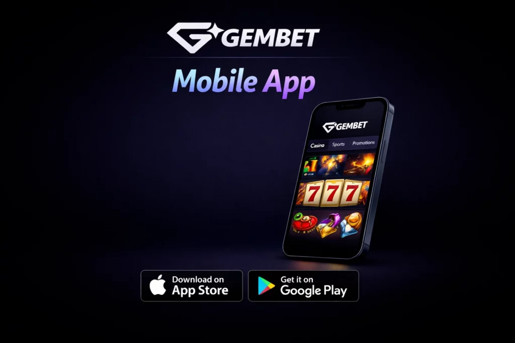 Gembet 移动应用程序登录