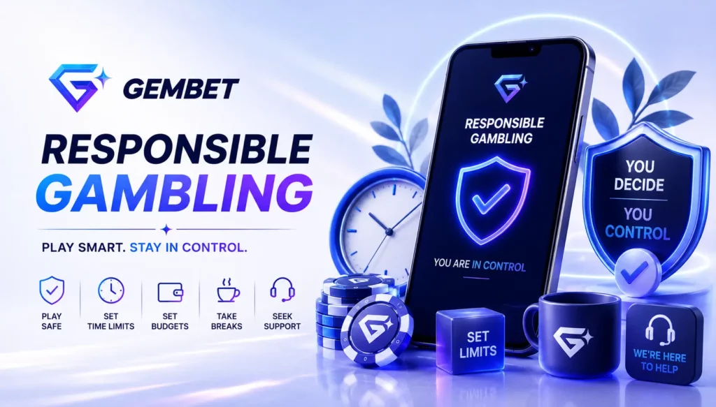 在 Gembet 上负责任博彩